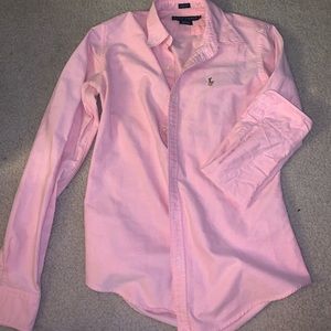 Ralph Lauren Pink Button Up